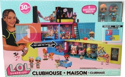 L.O.L. Surprise Clubhouse with dolls