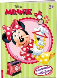 Disney Minnie Mouse libro da colorare con adesivi