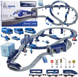 Grande pista ferroviaria elettrica POLICE 92ele ZA4436