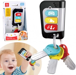 Chiavi auto interattive per bambini con telecomando con suoni e melodie