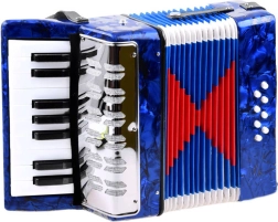 Children’s Musical Accordion Harmonia – Blue