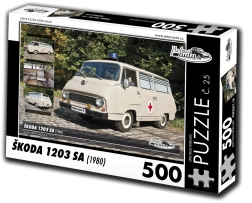 Puzzle RETRO-AUTA Škoda 1203 SA 500 pezzi