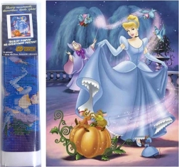 Dijamantno slikanje Pepeljuga 30 × 40 cm