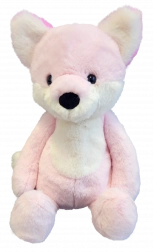 Pink Plush Fox