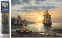 Diamond Painting – Sailboat 30 × 40 cm