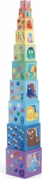 Cubes gigognes DJECO bébés animaux – tour de boîtes