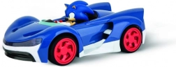 auto rc carrera sonic con fari a led 1:20