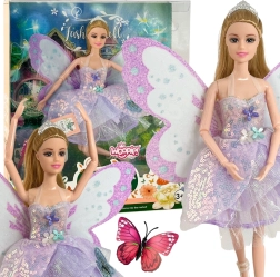 Woopie Royal bambola fata Emi con ali di farfalla