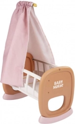 SMOBY Baby Nurse doll cradle with canopy