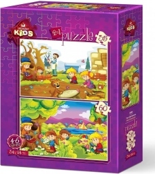 Little Botanists Puzzle 35 and 60 pieces