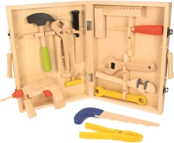 Wooden Toolkit with Tools Bigjigs Toys