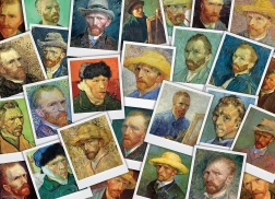 EUROGRAPHICS Puzzle Autoritratti di Van Gogh 1000 pezzi
