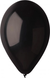 Ballons noirs pastels 26 cm (10") – 100 pcs GODAN