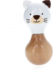 Vilac Wooden Rattle Cat