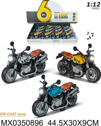 Motorcycle 1:12 with light and sound