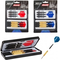 Dart set with metal tips and case, 3 pcs