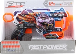 Skumpistol med dragemotiv