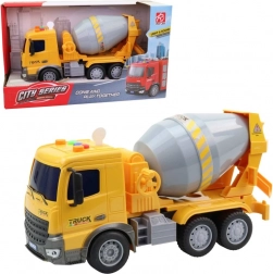 Autokippmischer mit Schwungrad, Licht und Sound