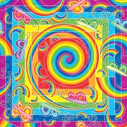 Sestavljanka mavrica in metulji 1023 koščkov