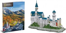 CUBICFUN 3D-puzzel National Geographic: Neuschwanstein, 121 stukjes