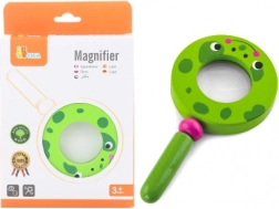 Wooden Magnifying Glass for Children Frog