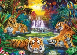 Puzzle Tiger Paradise XL 500 pieces