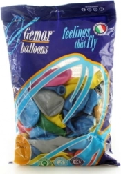 Ballons Métalliques Multicolores Gemar