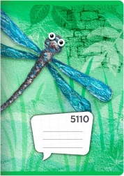 notebook A5, 10 sheets – squared