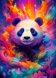 Puzzle Sogno del Panda 1000 pezzi