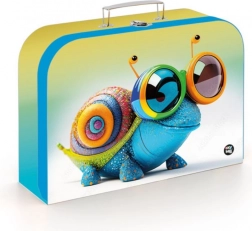 Gyerek laminált bőrönd Csiga