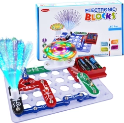 Interactive educational kit Little Electronics with light effects