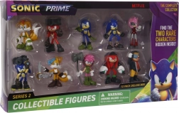 Sonic figurákok – Deluxe doboz 12 db