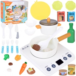 Children's Kitchen with Induction Cooktop and Accessories