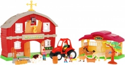 Set for children 3+ Farm with figurines, barn and tractor
