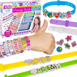 Set zur Herstellung von Armbändern mit Schriftzügen