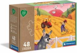Puzzle CLEMENTONI Play for Future – Animali della fattoria 3×48 pezzi