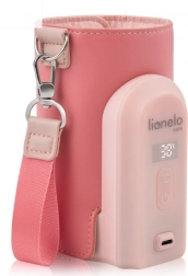 Bezdrôtový ohrievač fliaš Thermup Go Evo Coral Pink