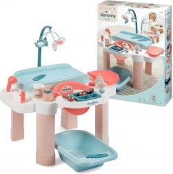 Ecoiffier doll care corner with tub and accessories