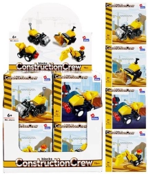 Construction Machines Building Set – 4 variants