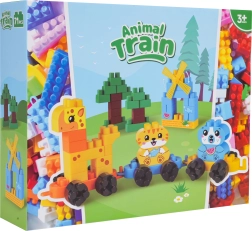 Grandes briques de construction – petit train d’animaux