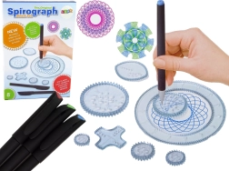 Educational Spirograph with Markers and Templates