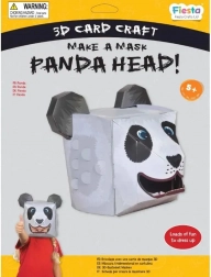 Fiesta Crafts Kreativna set 3D maska panda