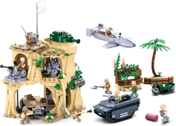 Sluban Army WW2 Schlacht um Iwo Jima Baukasten