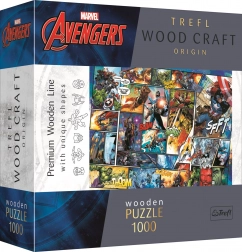 Wooden Puzzle Marvel Avengers 1000 Pieces