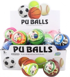 Habgumi labda tehén mintával, 7 cm