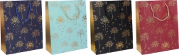 Darilna vrečka, 26 × 32 × 10 cm, celoletna, 4 barve
