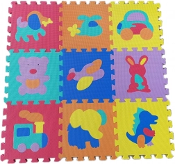 Foam Mat Animals and Vehicles