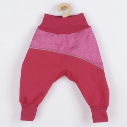 Pantalon softshell pour bébé NEW BABY rose