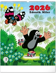 Calendario da parete Krteček 2026