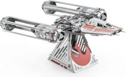 Modèle 3D métallique METAL EARTH STAR WARS – Chasseur Y‑wing de Zorii
